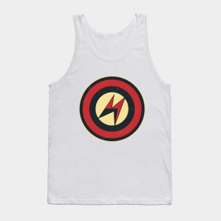 Superhero Graphic Logo - Vintage Retro Style Tank Top